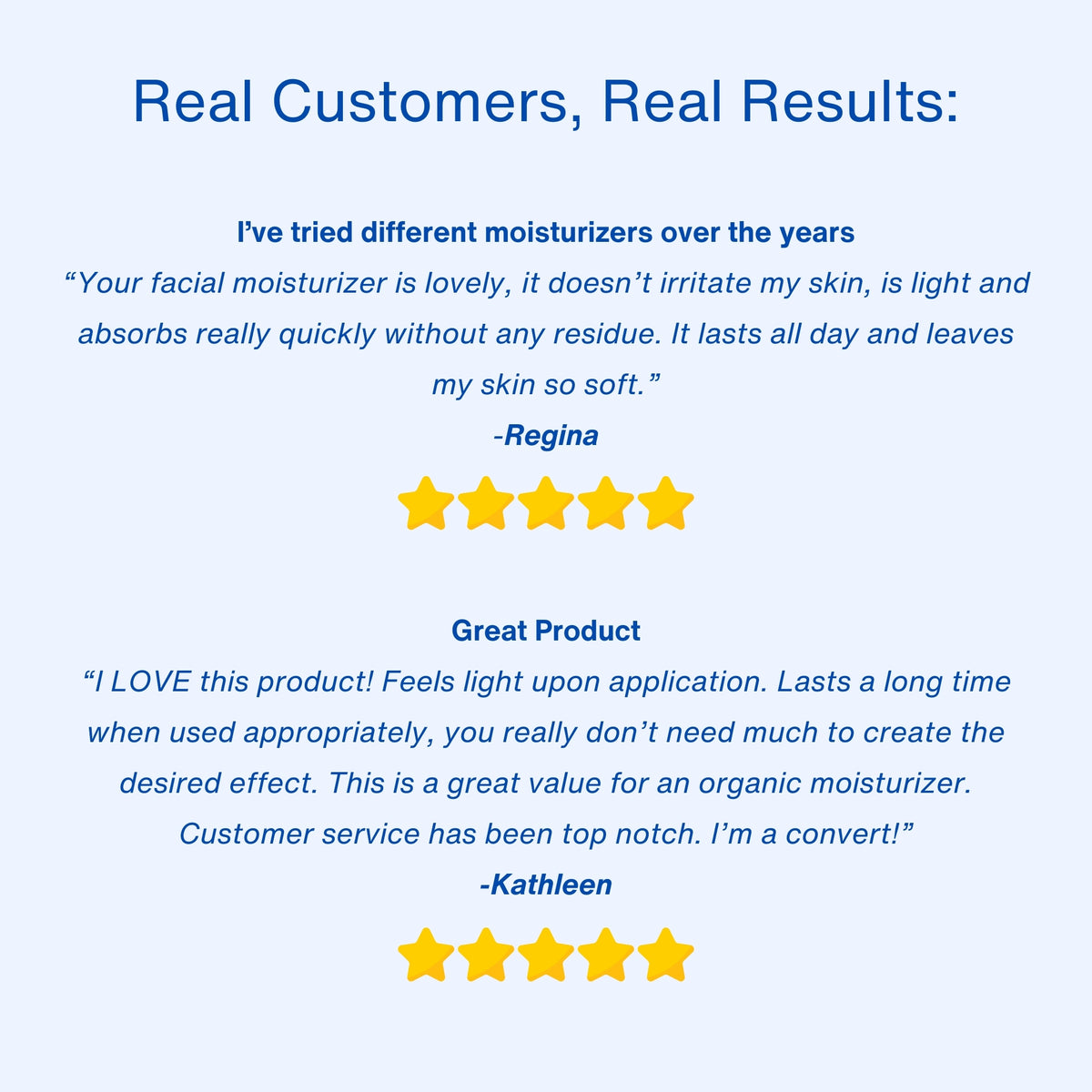 Facial Moisturizer - Unscented